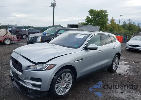 2019 Jaguar F-Pace 25T Premium из США, поврежденный, VIN SADCJ2FX4KA612942